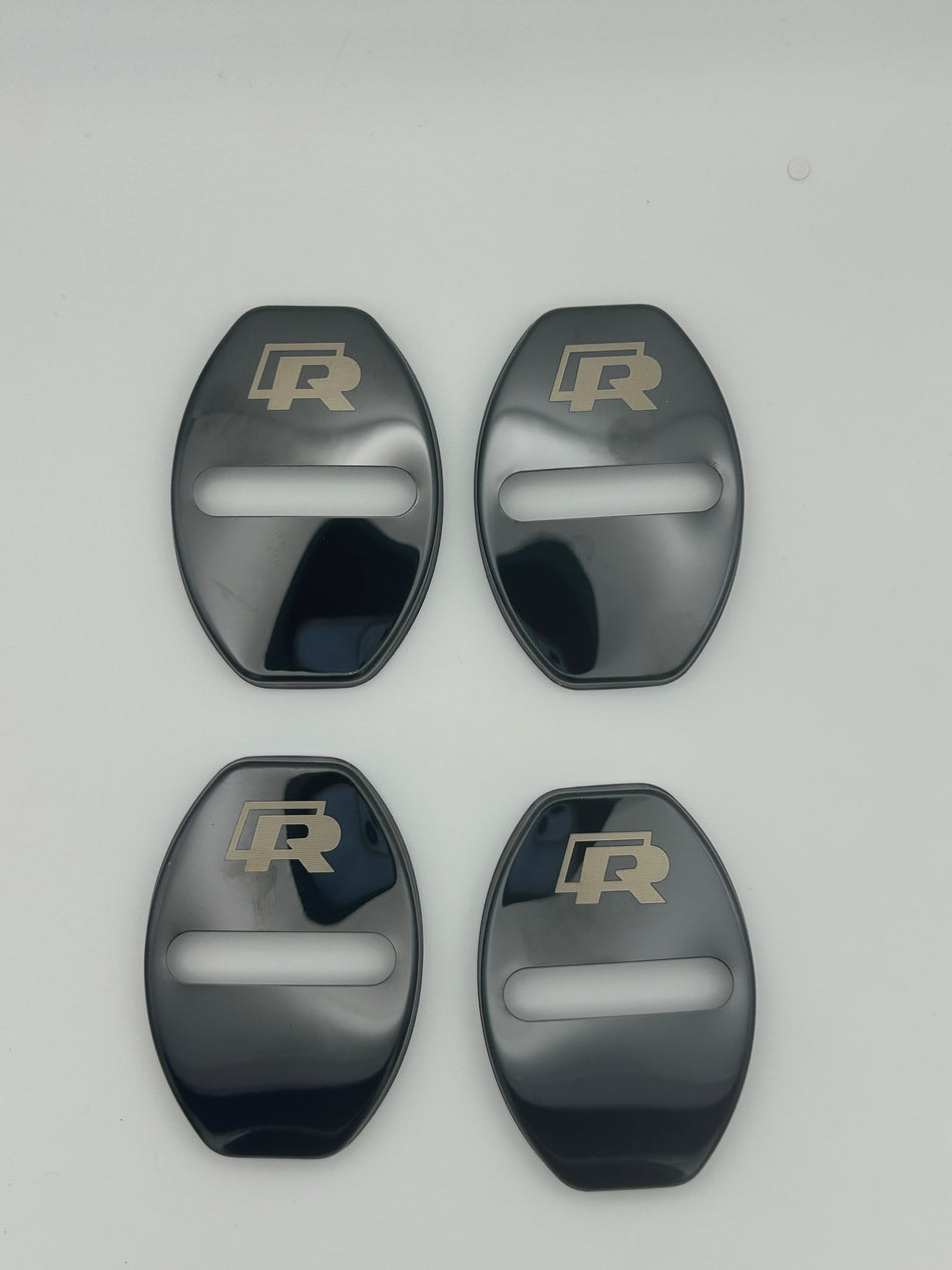 VW Door Lock Protector - Pre Facelift R- Black