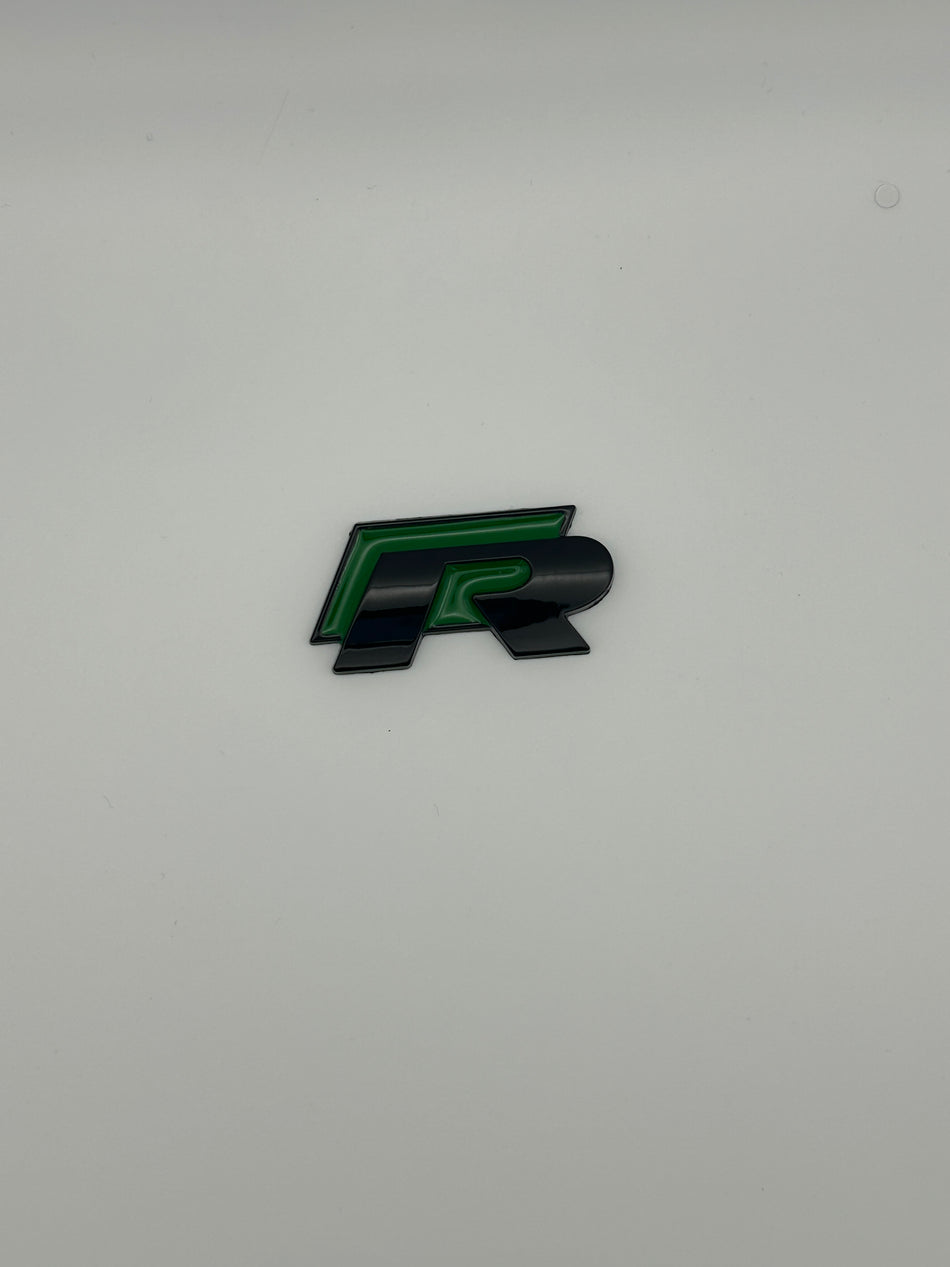 Volkswagen Pre Face Lift Emblem- Black and Green
