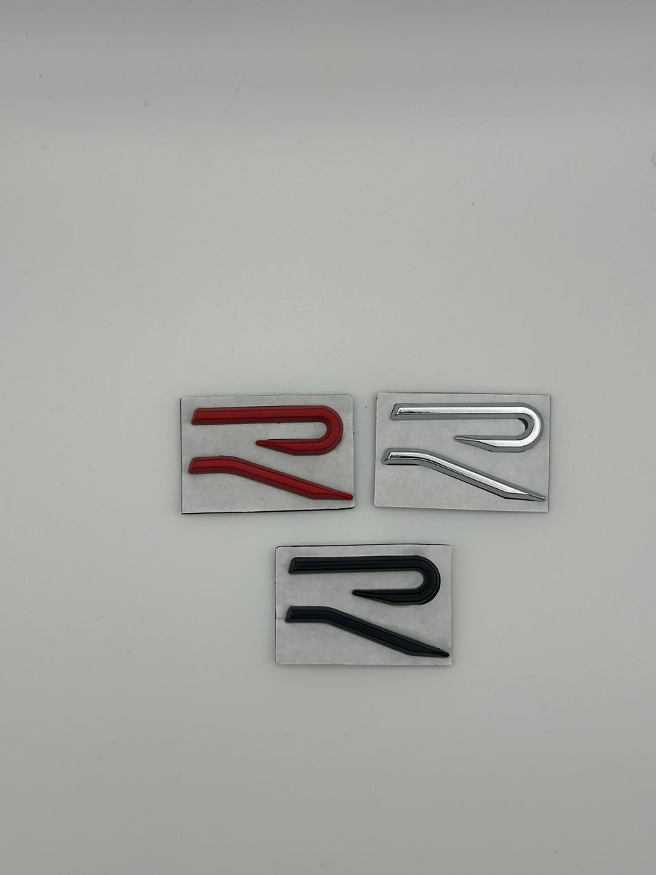 Volkswagen R Emblem- Small- Red