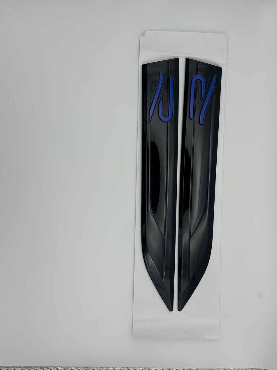 VW Fender Emblem- Blue