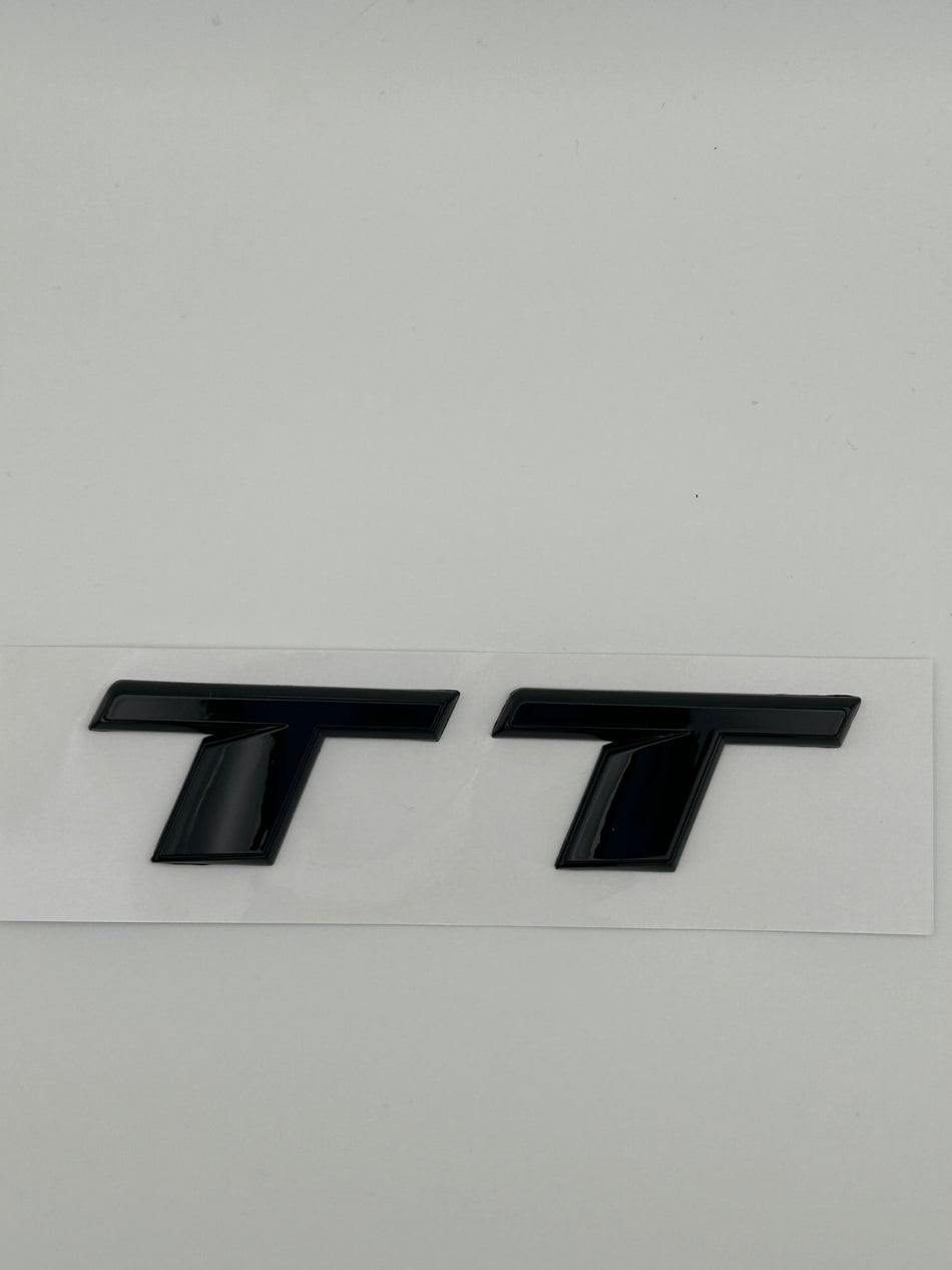 Audi TT Emblem- Gloss Black