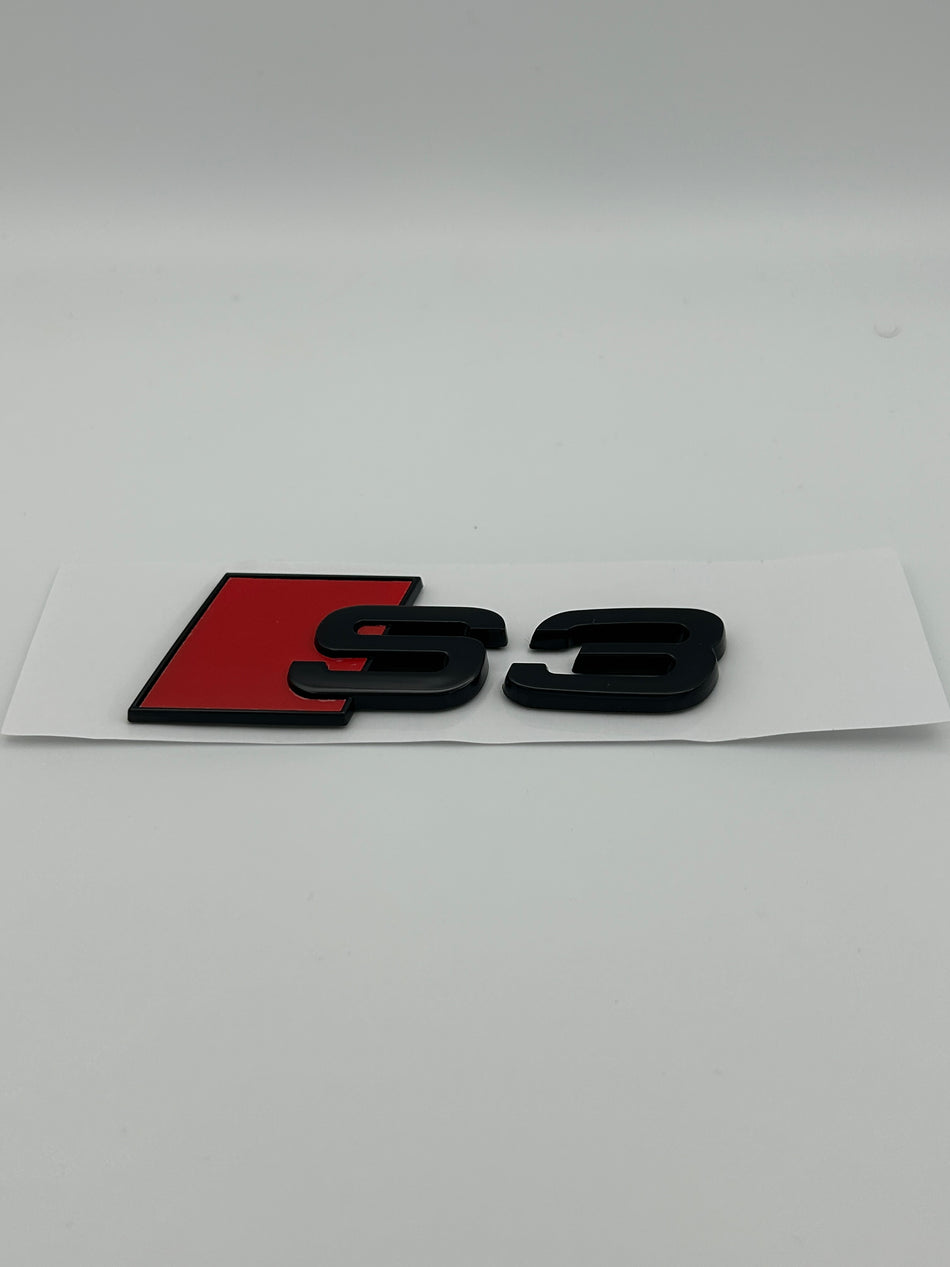 Audi S3 Style Emblem