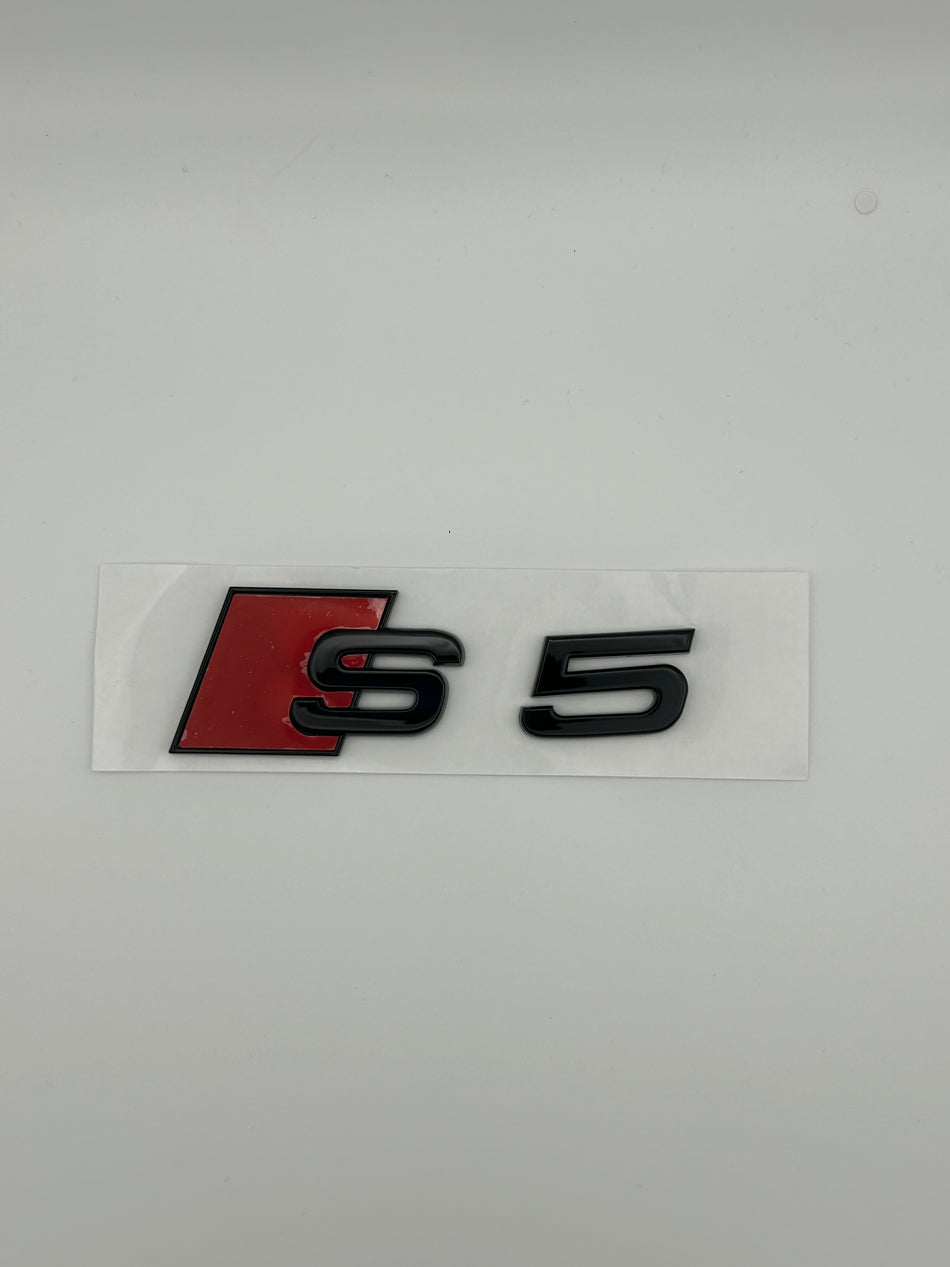 Audi S5 Style Emblem