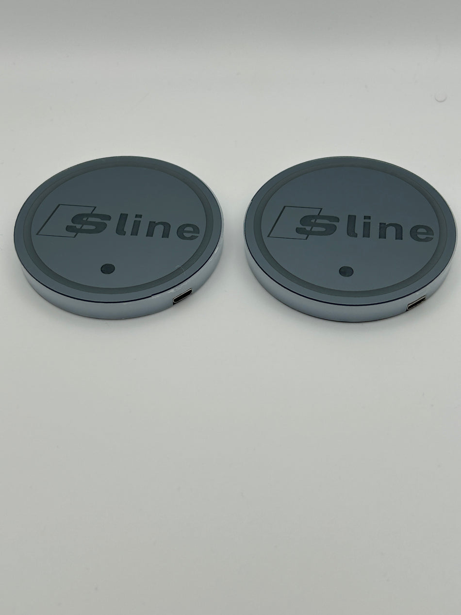 Audi S Line LED Water Coaster