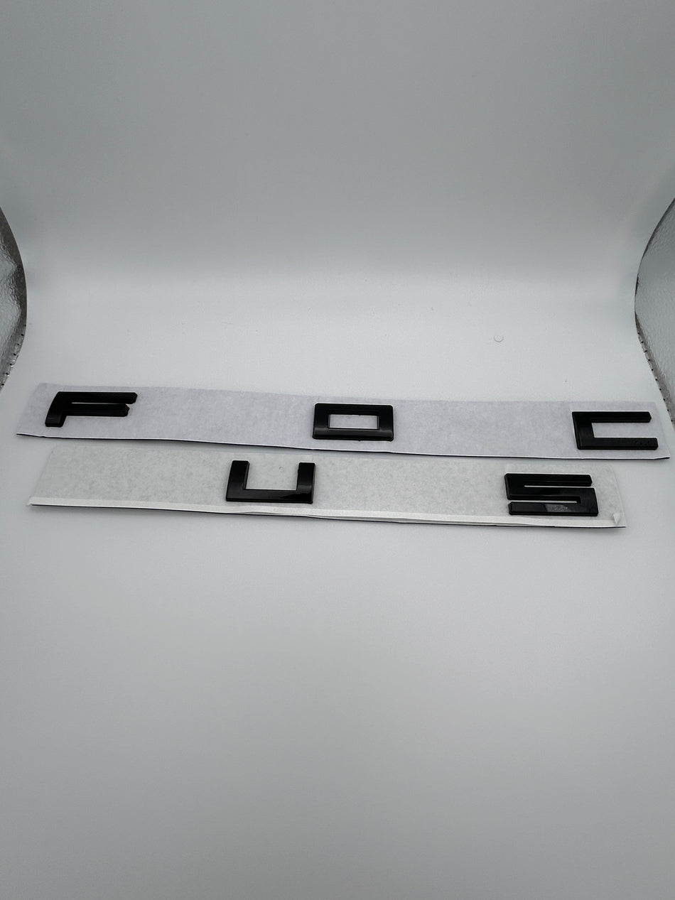 Ford Focus Black Emblem