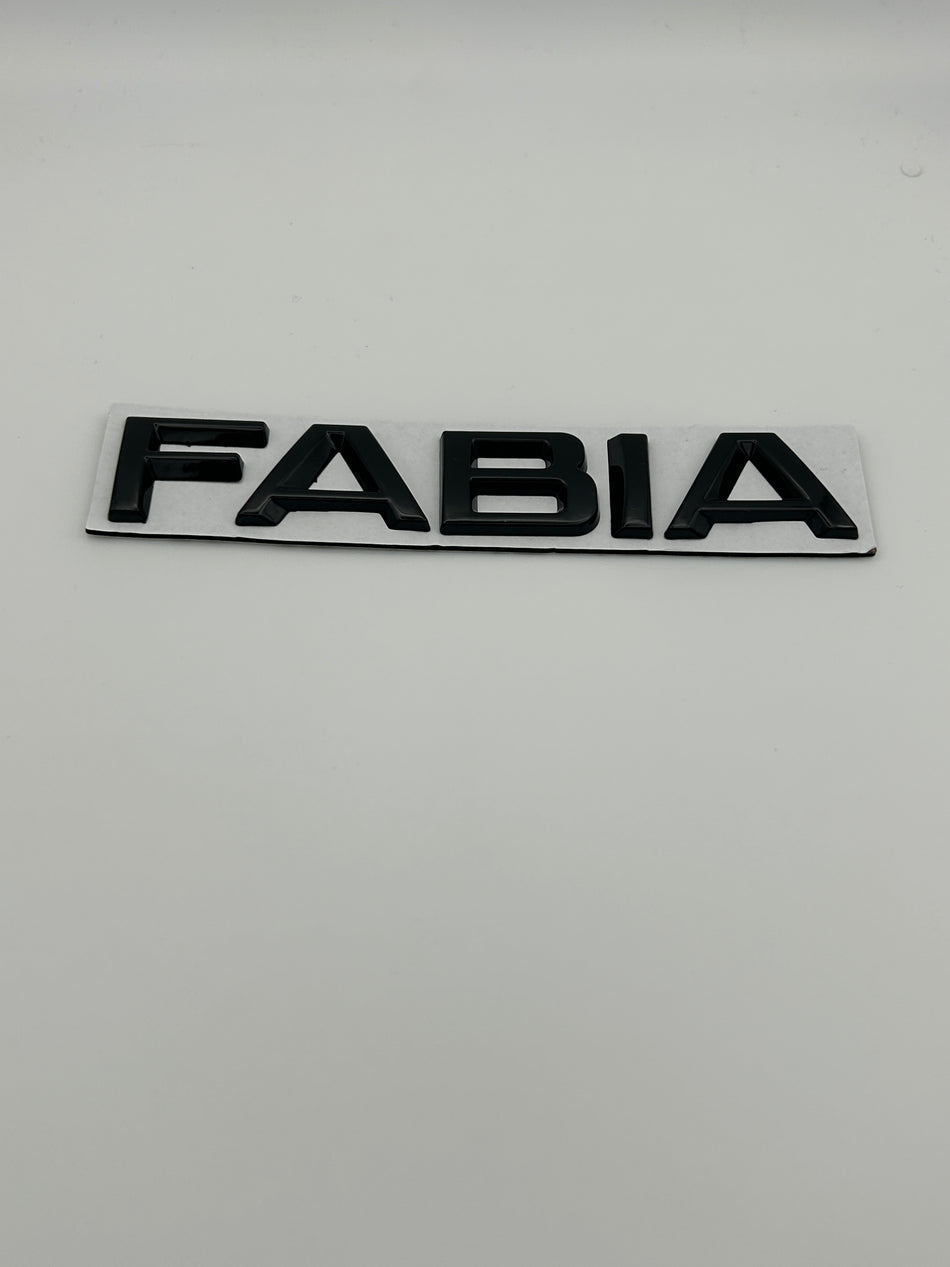 Skoda Fabia Emblem- Gloss Black