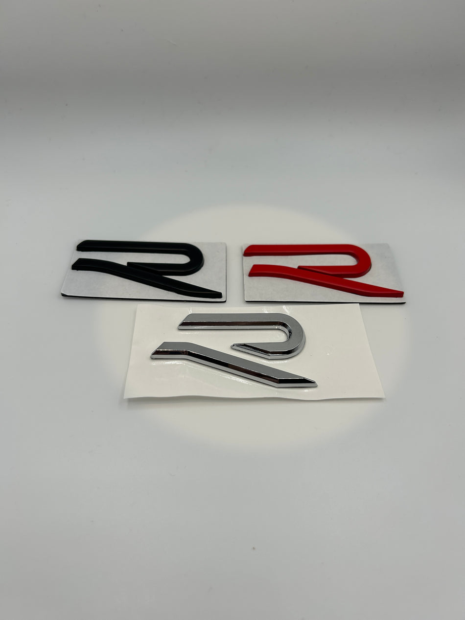 Volkswagen R Line Emblem- Large- Blue