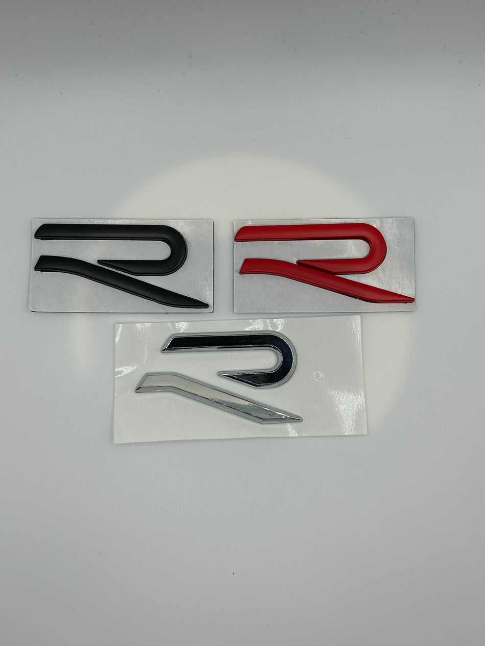 Volkswagen R Line Emblem- Large- Blue