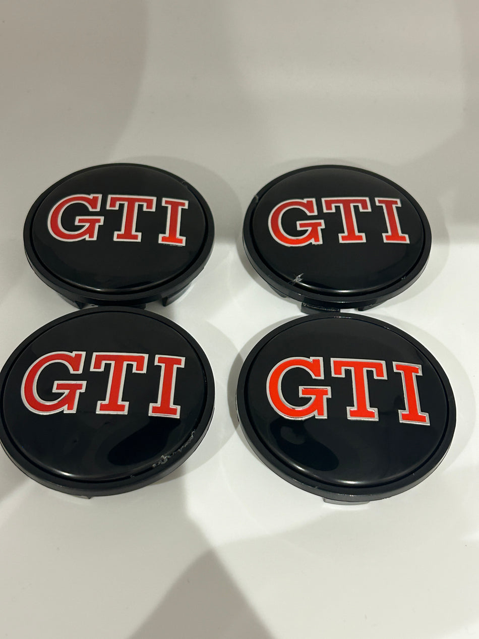 VW GTI Centre Caps 65mm (Bore 57.1)