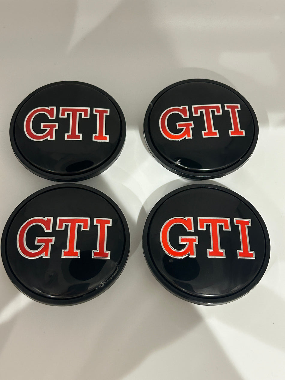 VW GTI Centre Caps 65mm (Bore 57.1)