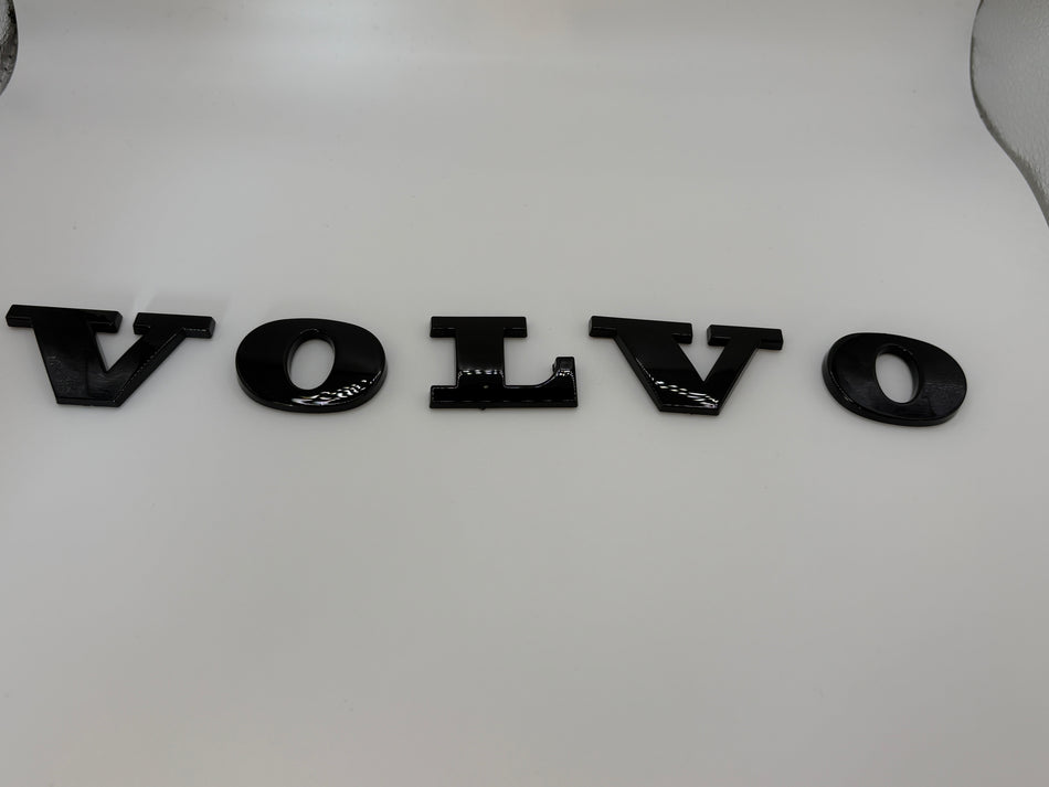 Volvo Emblem- Gloss Black- Small