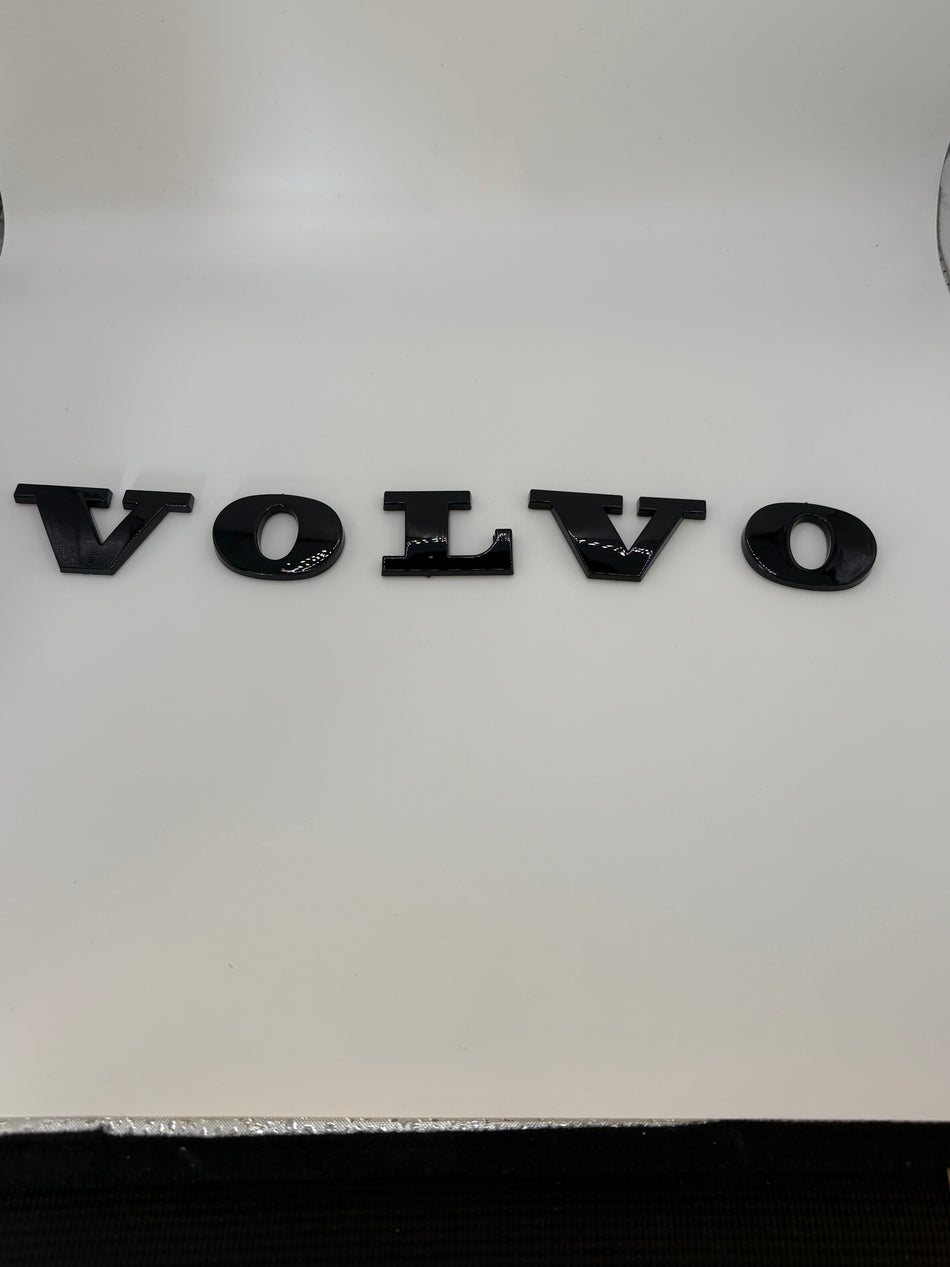 Volvo Emblem- Gloss Black- Small