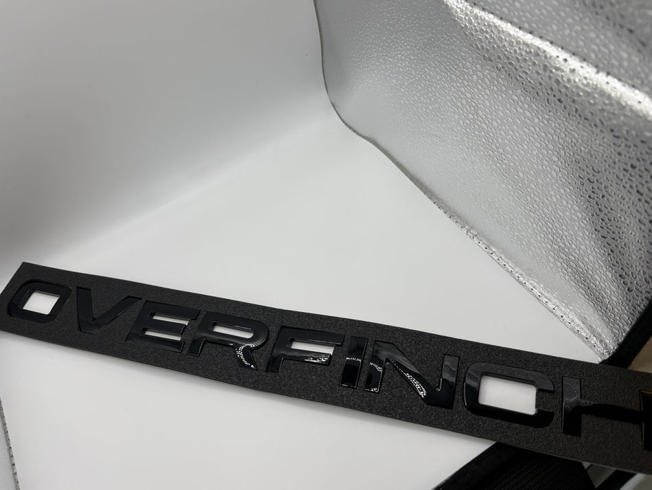 Range Over- Over Finch Emblem- Gloss Black