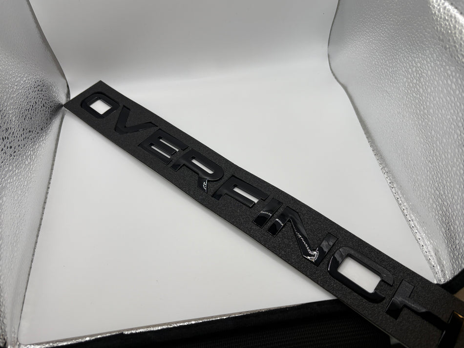 Range Over- Over Finch Emblem- Gloss Black