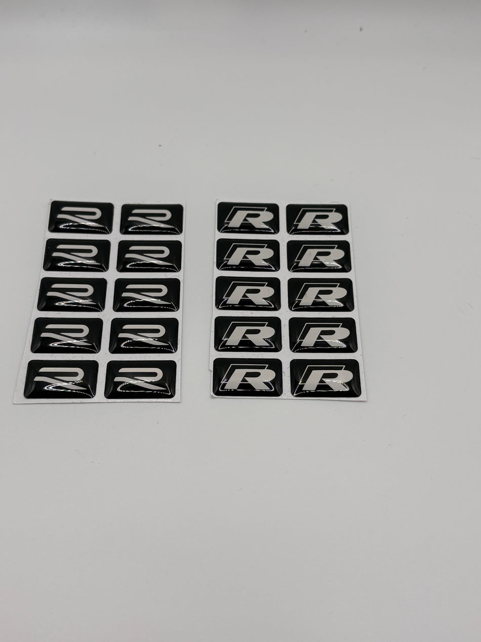VW Post Face Lift R Interior Stickers