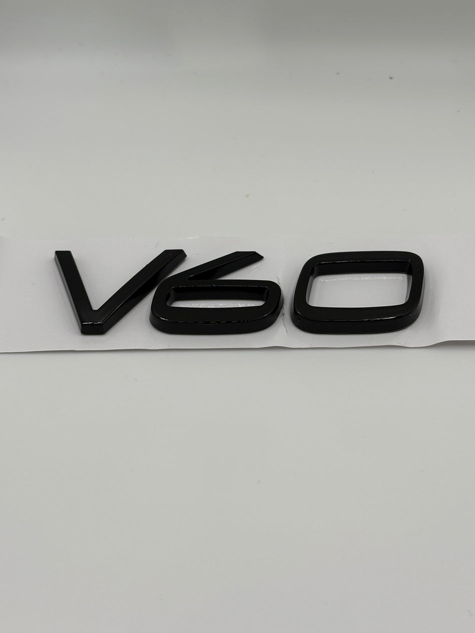 Volvo V60 Emblem- Gloss Black
