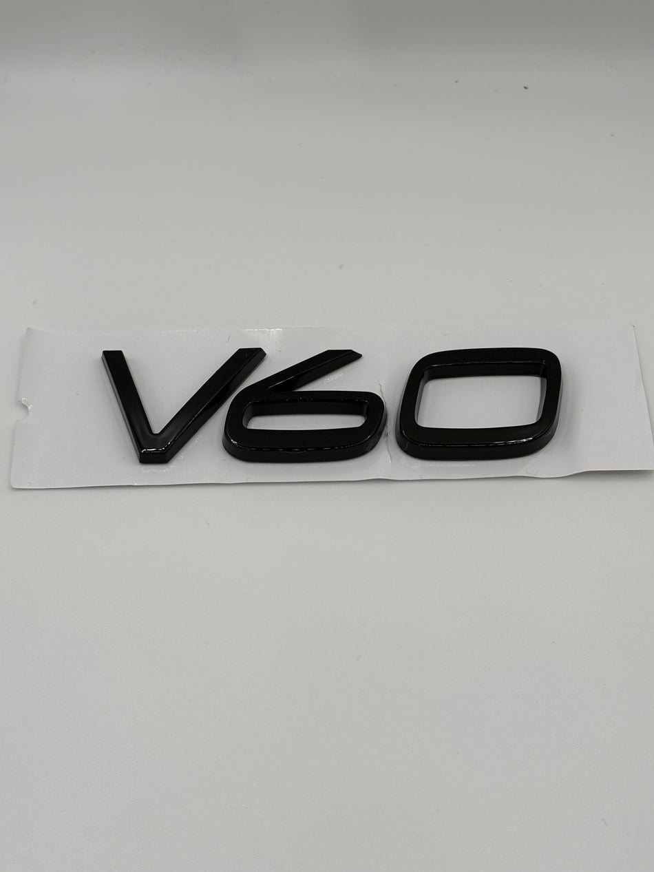 Volvo V60 Emblem- Gloss Black