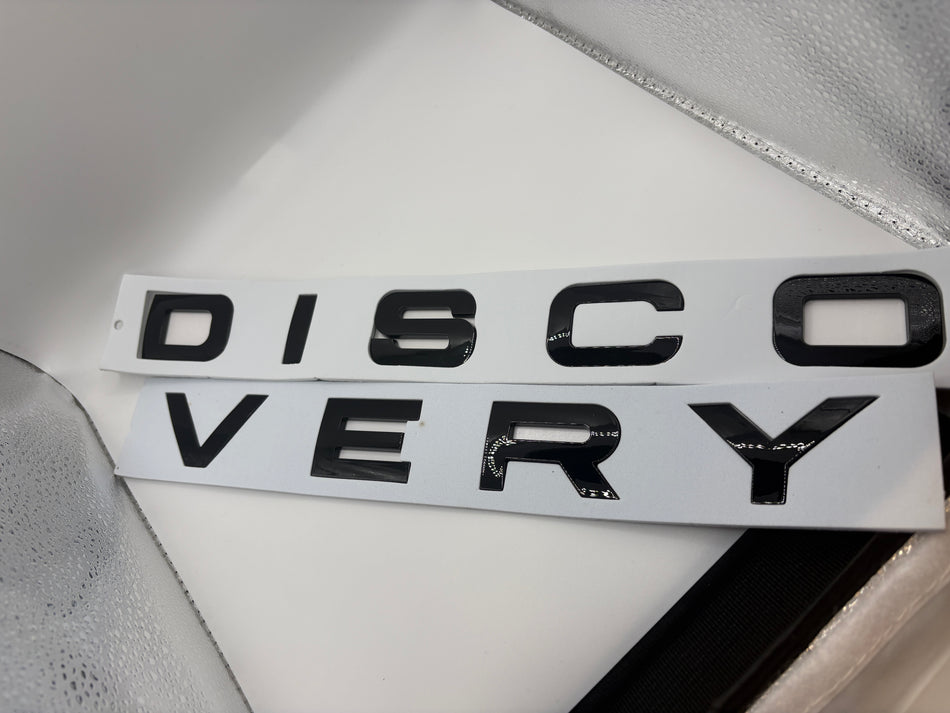 Land Rover Discovery Emblem- Gloss Black