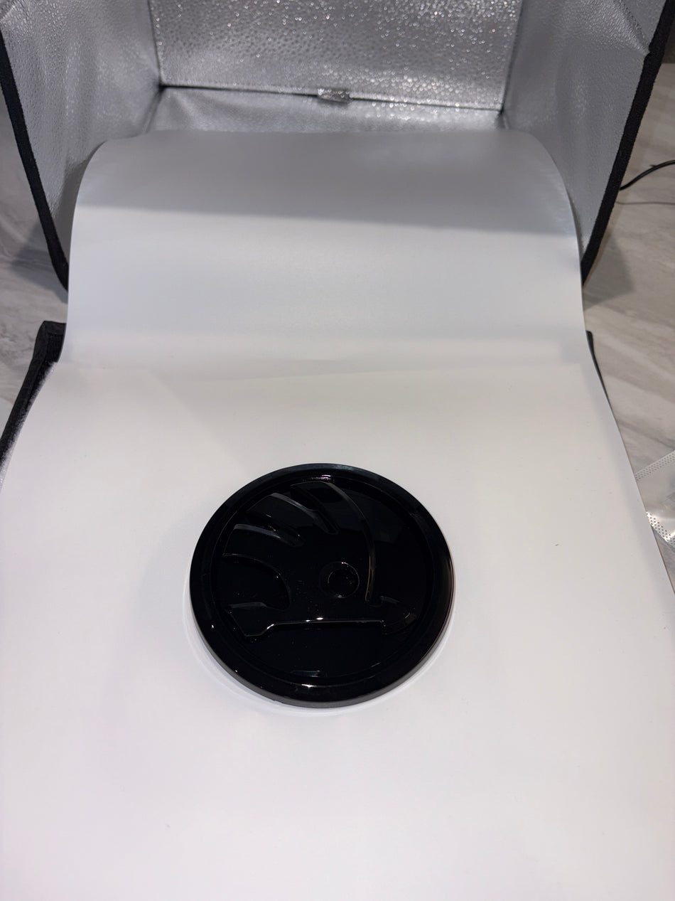 Skoda Emblem- Gloss Black- 110mm