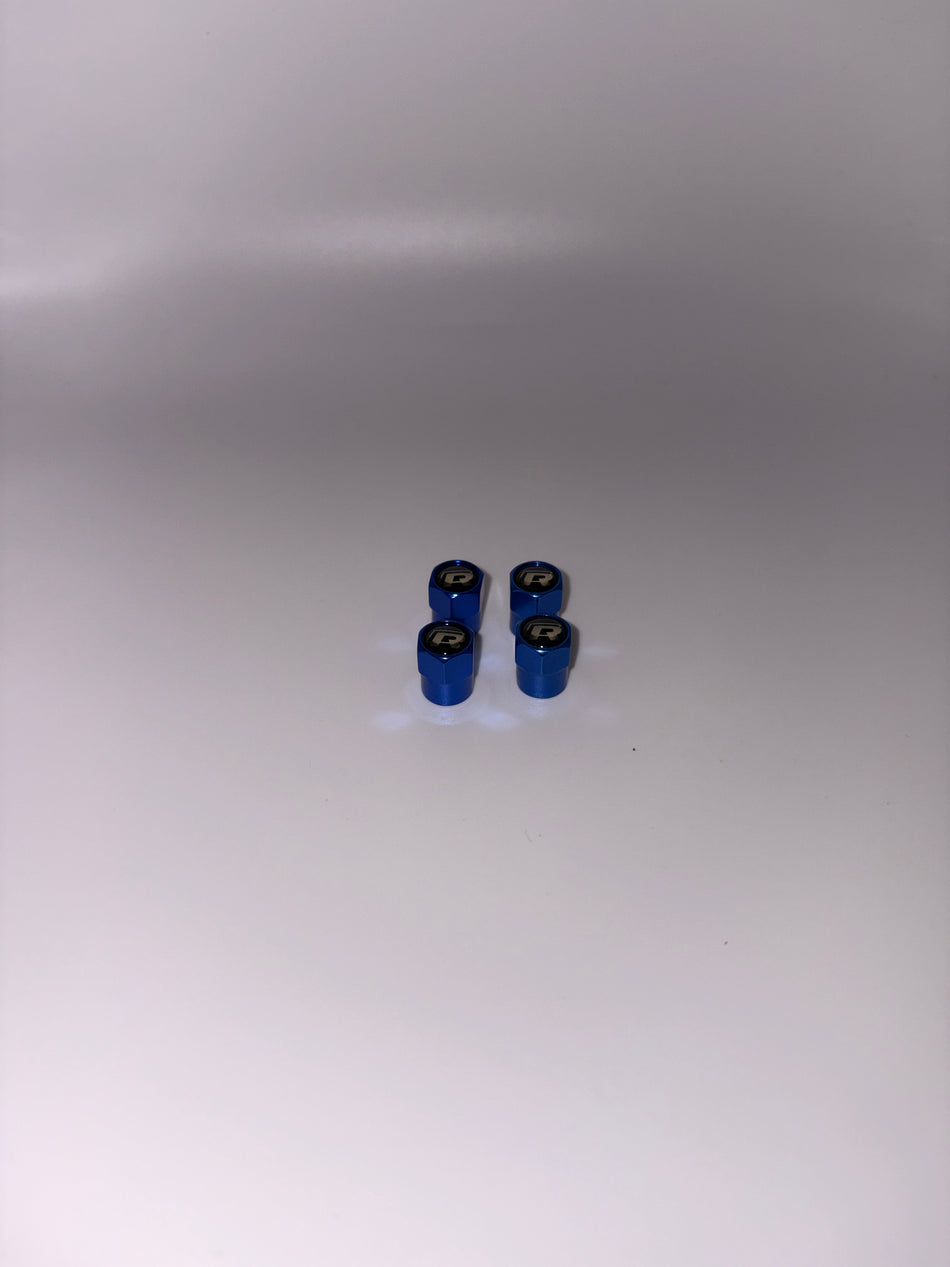 VW R Dust Caps- Pre Facelift- Blue