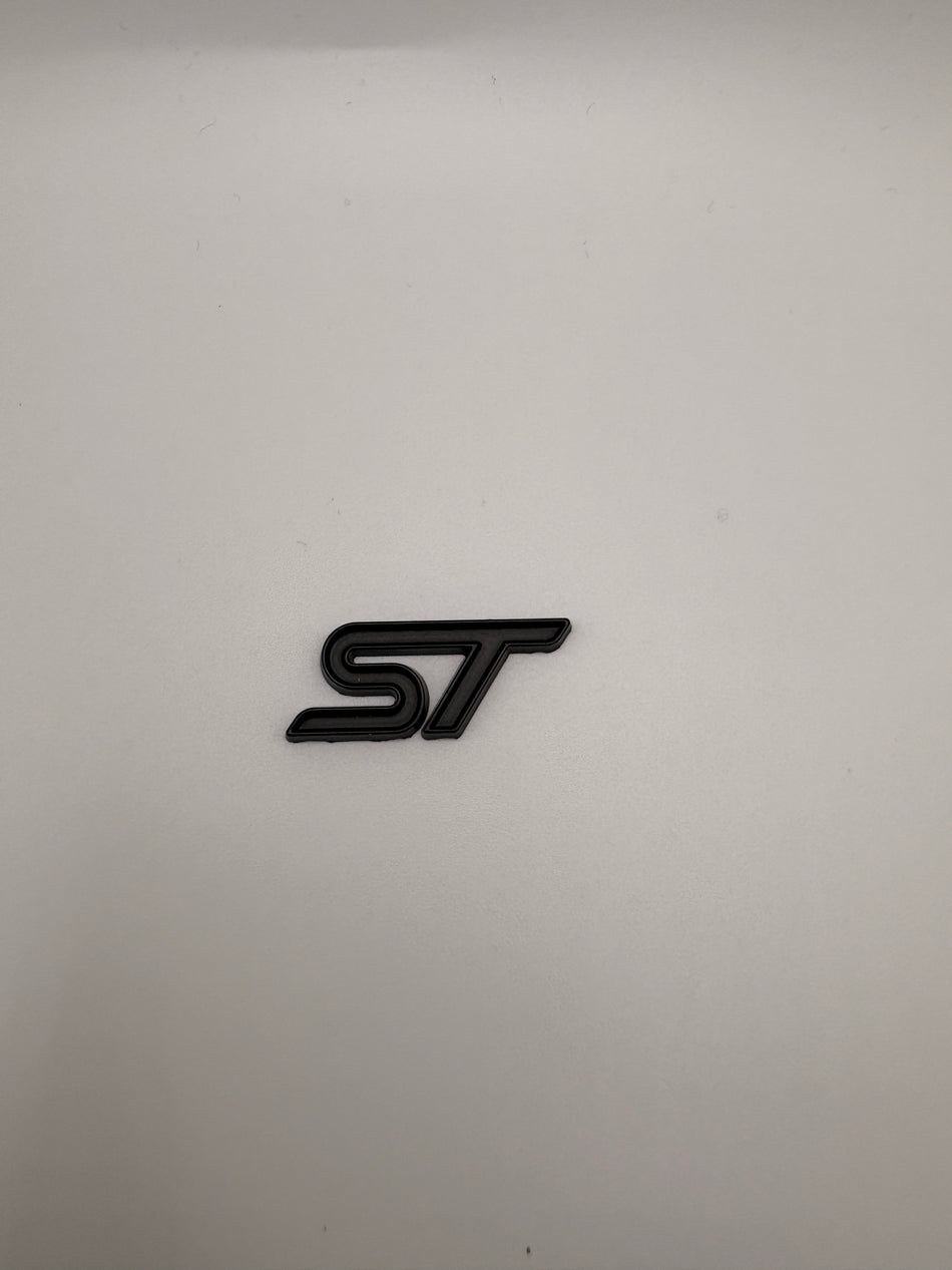 Ford ST Style Steering Wheel Sticker- Black