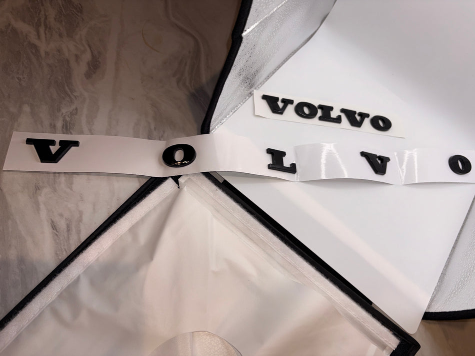Volvo Emblem- Gloss Black- Large
