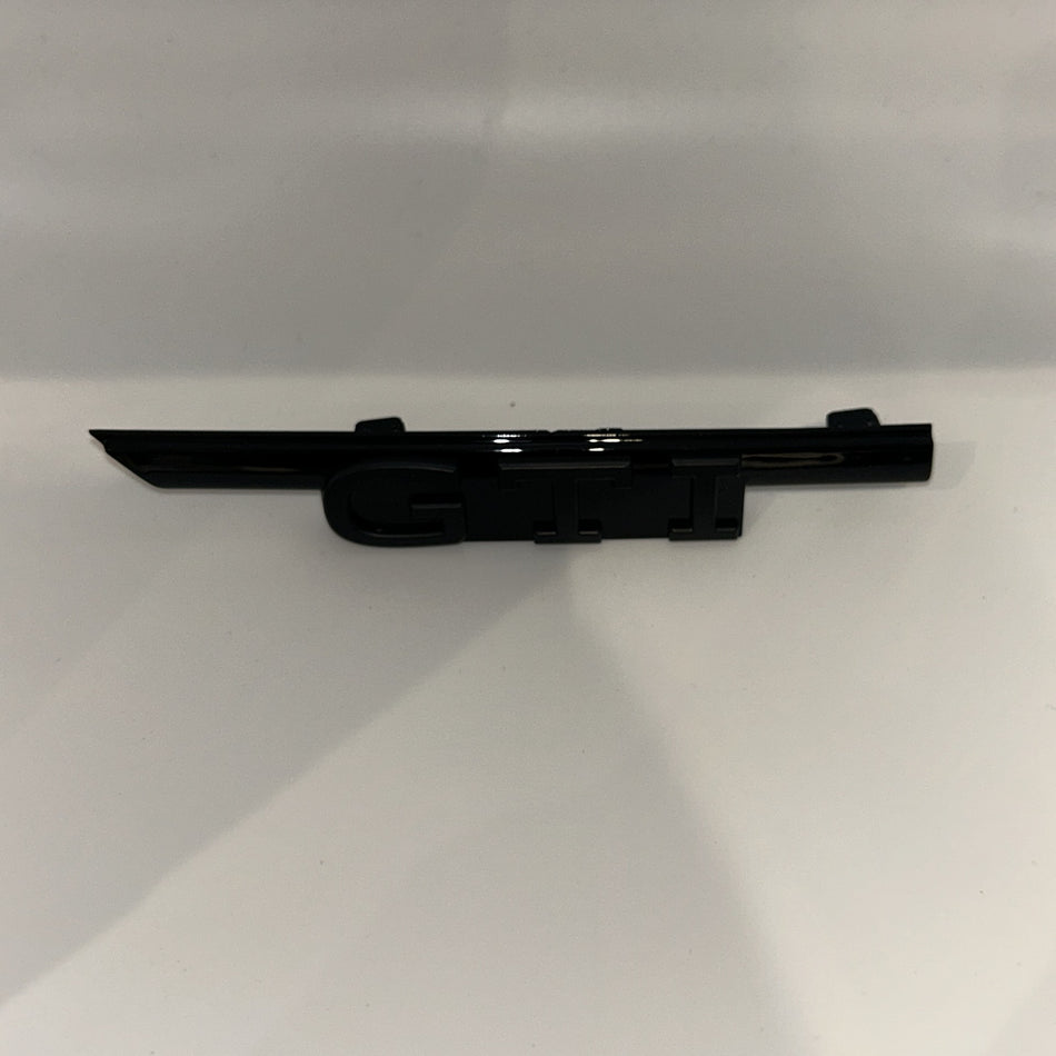 VW GTI Grill Emblem- Black