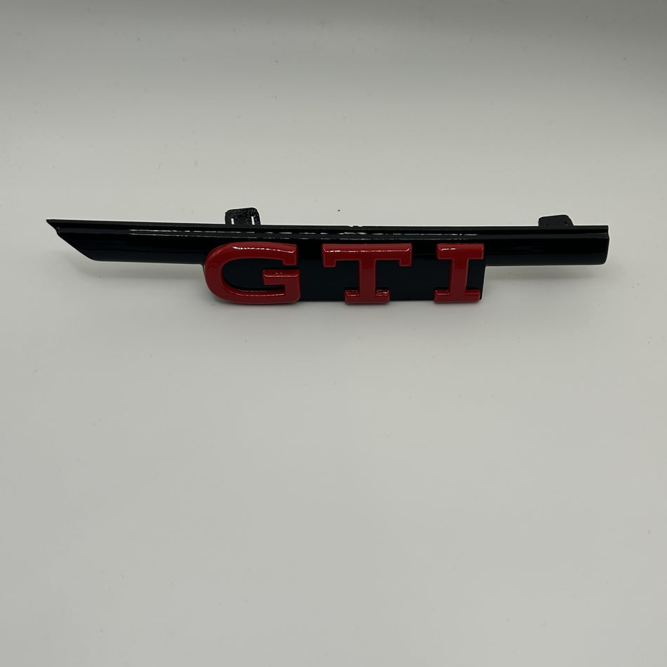 VW GTI Grill Emblem- Red