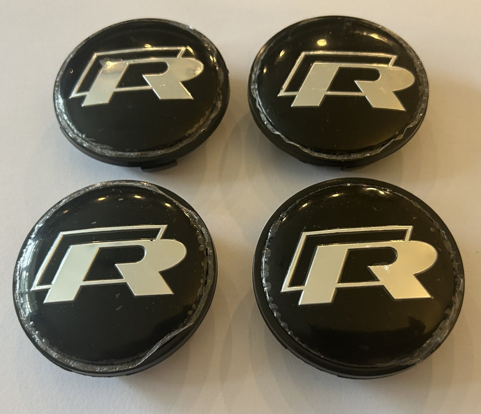 VW R Line Centre Caps 65mm (Bore 57.1)